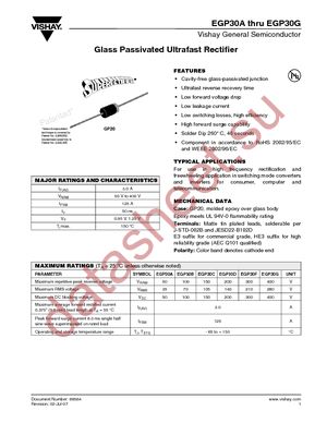 EGP30D-E3/54 datasheet  